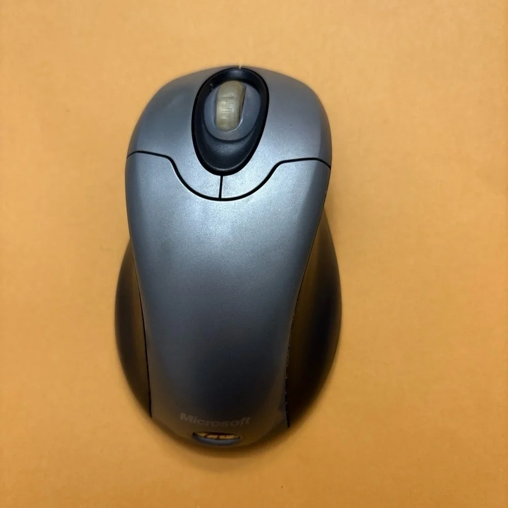 Microsoft Wireless Optical Mouse 2.0 Model 1008 Silver - No Receiver TESTED
